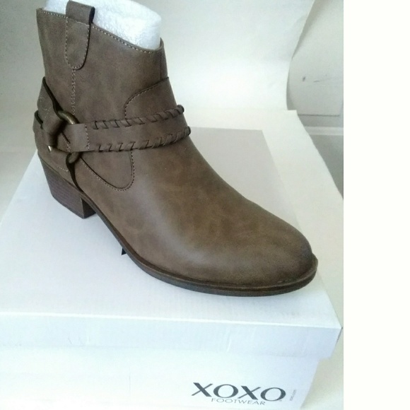 New! XOXO Western Ankle Boots Booties New With Box - Picture 6 of 7